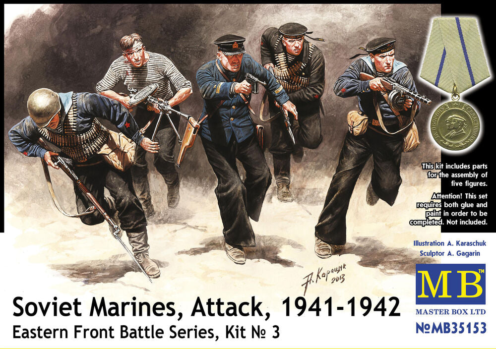 Soviet marinas Attack 1941-42 Easter Fro