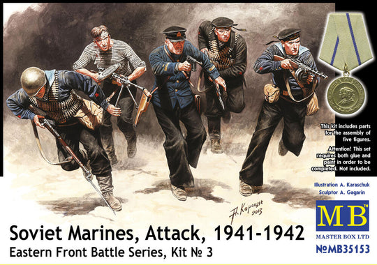 Soviet marinas Attack 1941-42 Easter Fro