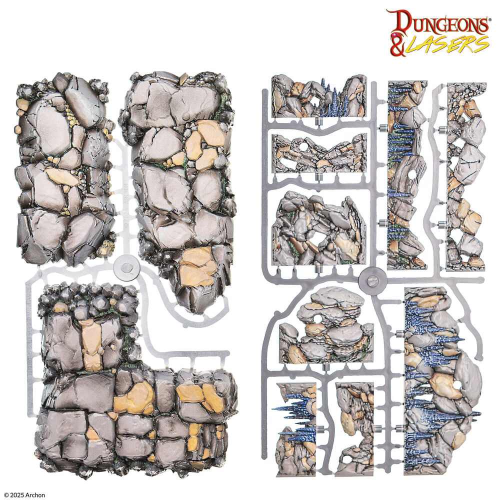 ROCKY CAVES: PRE-PAINTED