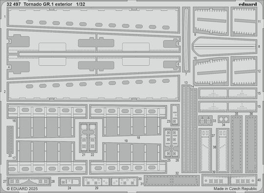 Tornado GR.1 exterior for Italeri