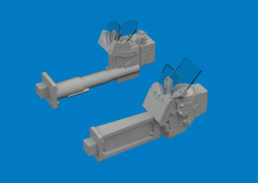 Bf 109G gun sights PRINT for Airfix
