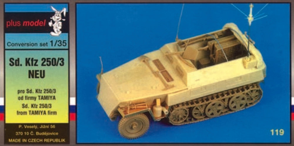 Sd.Kfz 250/3 Umbausatz für Tamiya Bausatz