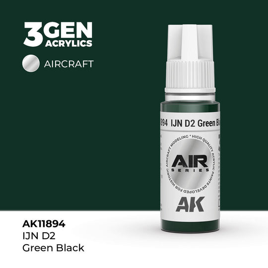 IJN D2 Green Black