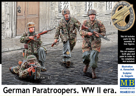 German Paratroopers, WWII era