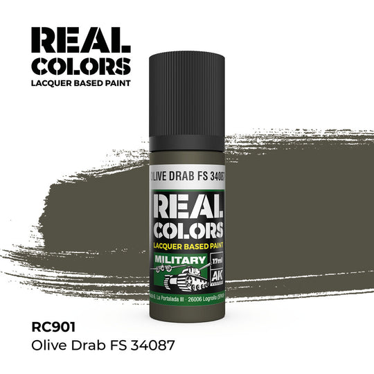 Real Colors: Olive Drab FS 34087 17 ml.