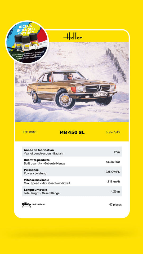 STARTER KIT MB 450 SL