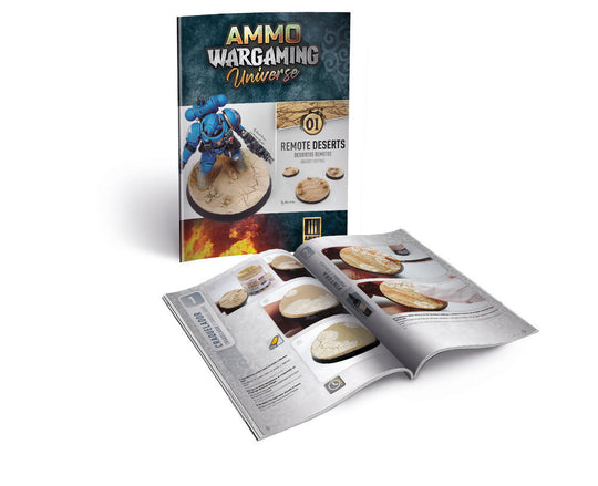 AMMO WARGAMING UNIVERSE Book 01 - Remote Deserts (English, Castellano, Polski)