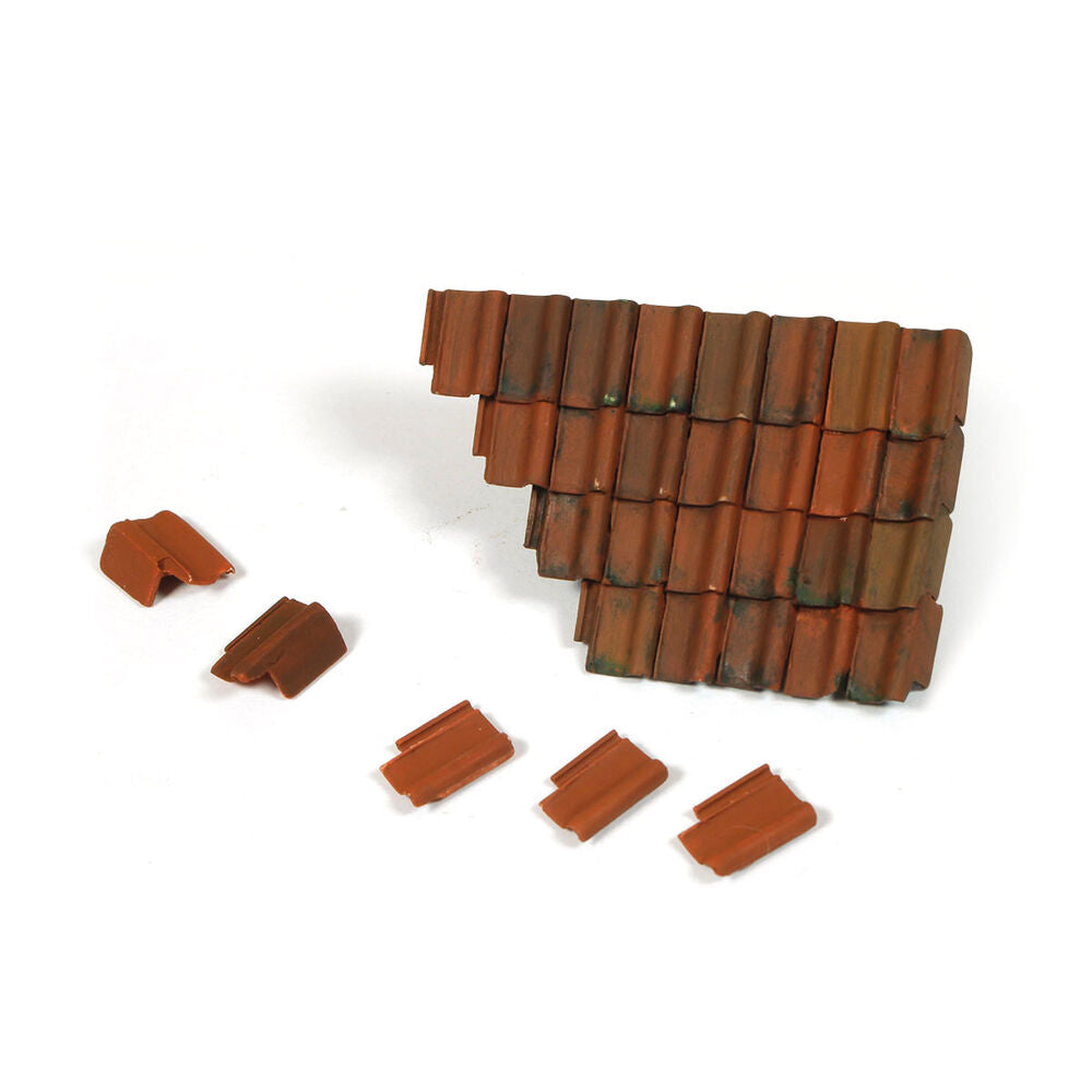 Vallejo Scenics: Damaged Roof Section and Tiles