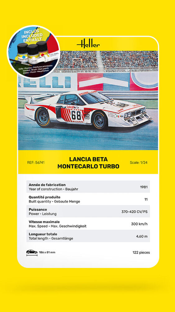 STARTER KIT Lancia Beta Montecarlo Turbo