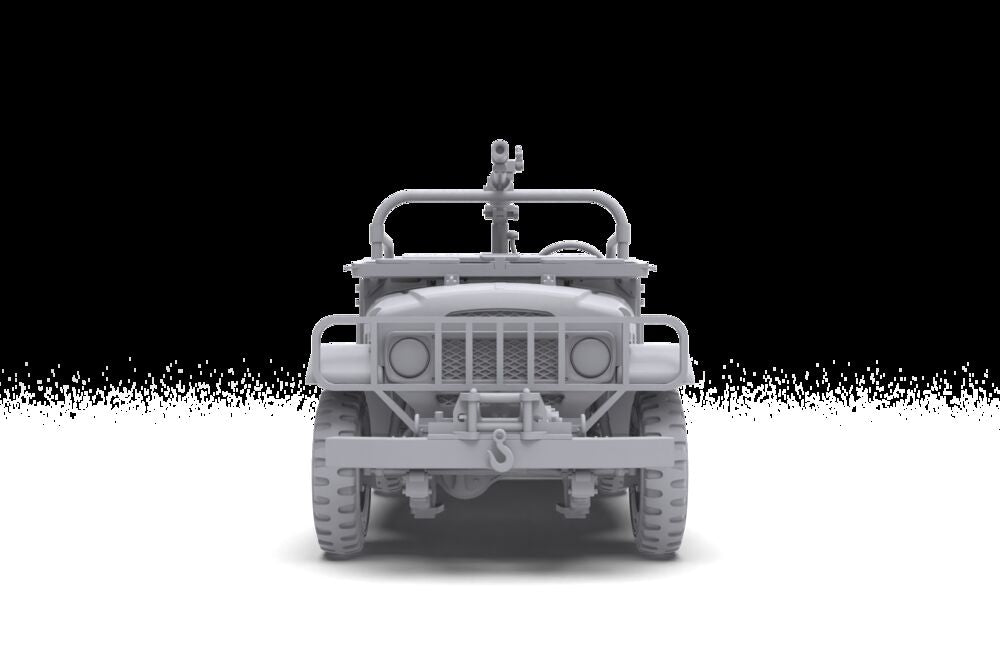 FJ43 Pickup with SPG-9.  RECOILLESS GUN