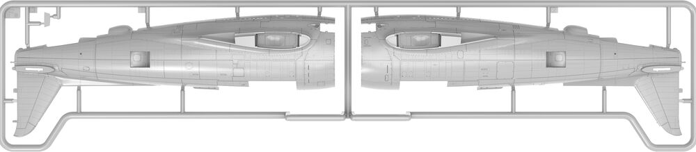 P-47M Thunderbolt. Dorsal Fin. Advanced Kit