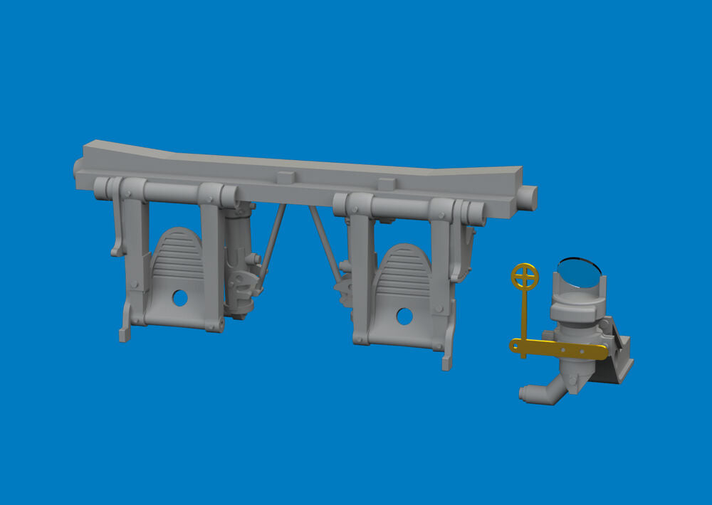 P-47D Razorback cockpit upgrade set PRINT for Miniart