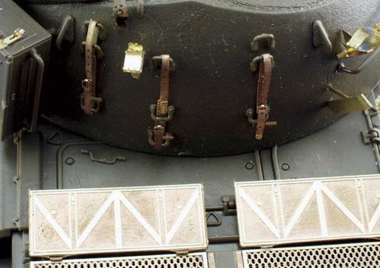 Russischer Panzer T-55 Fotoätzsatz