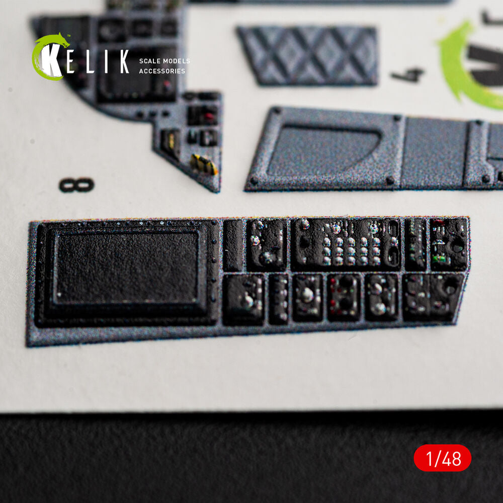 F-15C (Late) - interior 3D decals for Hasegawa