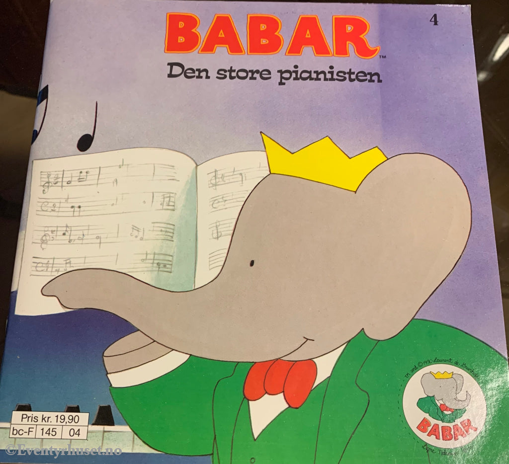 Babar - Den Store Pianisten. 1990. Hefte