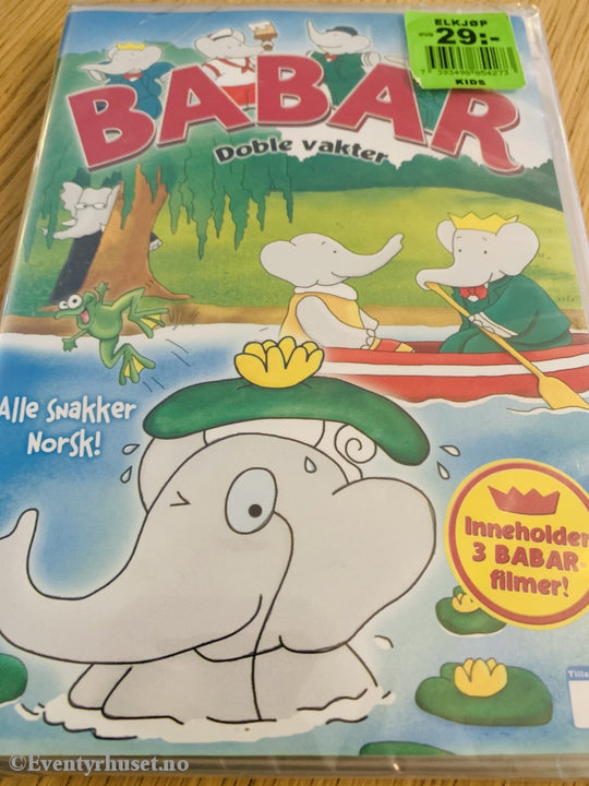 Babar. Doble Vakter. 1989. Dvd. Ny I Plast! Dvd