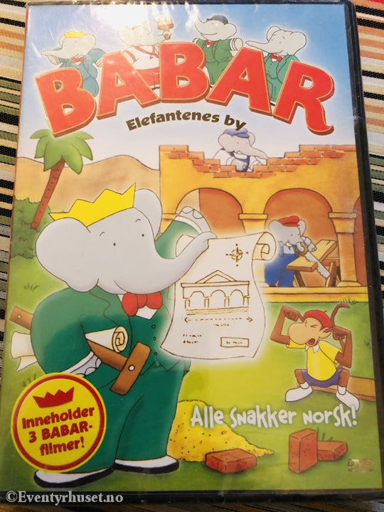 Babar. Elefantenes By. 1989. Dvd. Ny I Plast! Dvd