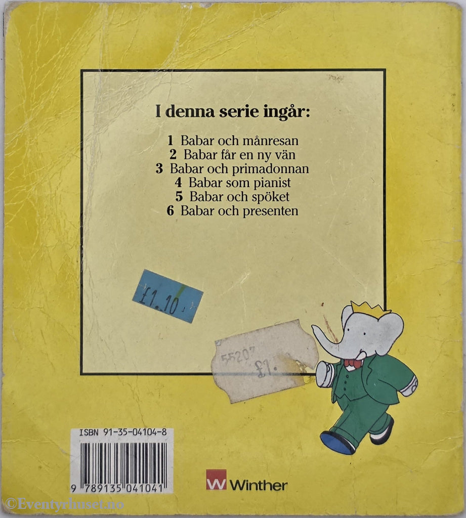 Babar och primadonnan. Hefte.