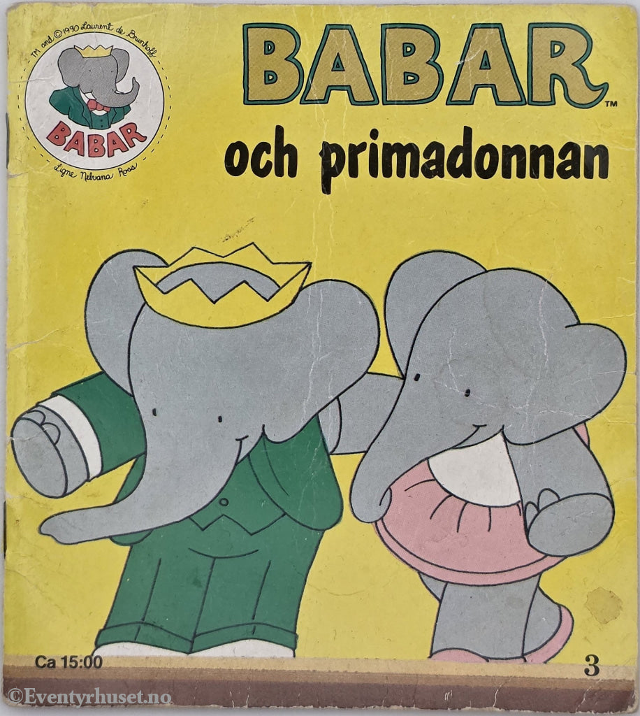 Babar och primadonnan. Hefte.