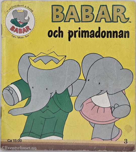 Babar och primadonnan. Hefte.