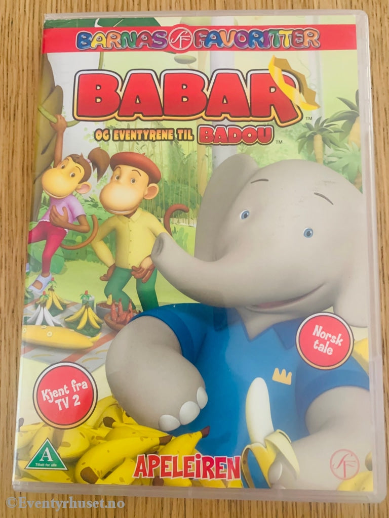 Babar Og Eventyrene Til Badou. Apeleiren. Dvd. Dvd