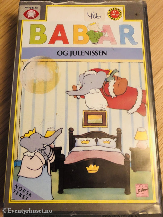 Babar Og Julenissen. 1989. Vhs Big Box.