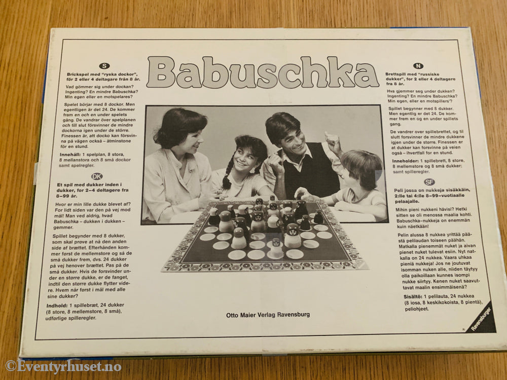 Babuschka. 1974. Brettspill.