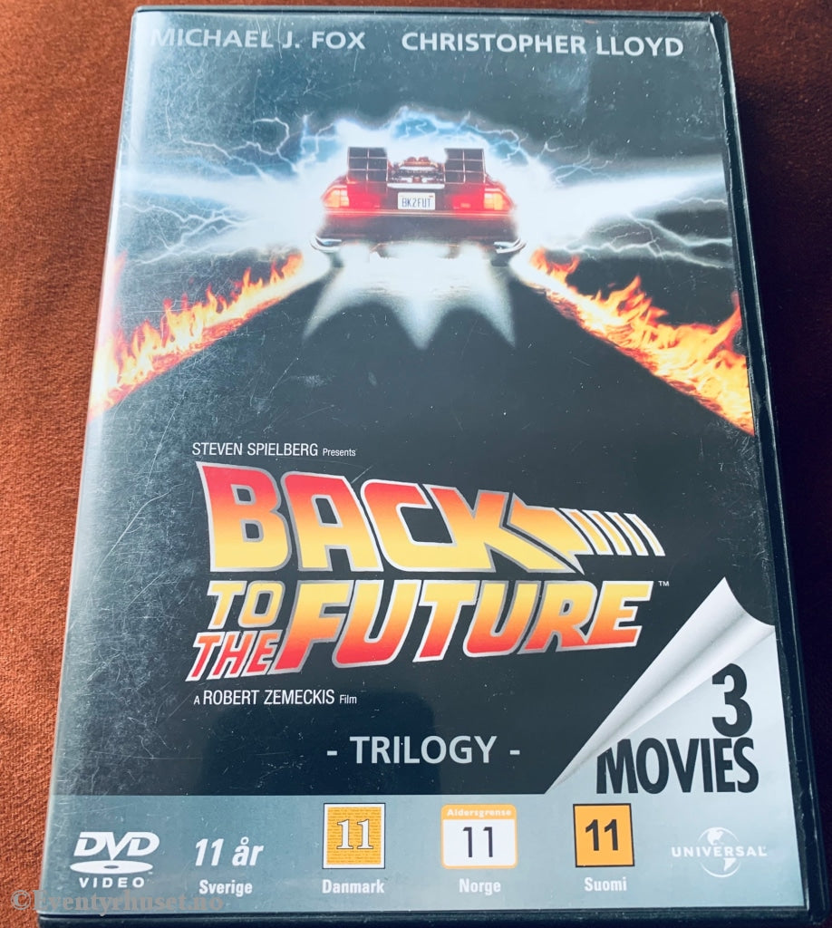 Back The Future (Tilbake Til Fremtiden). Trilogy. Dvd. Dvd