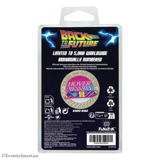 Back To The Future Collectable Coin Hoverboard Limited Edition Collectibles