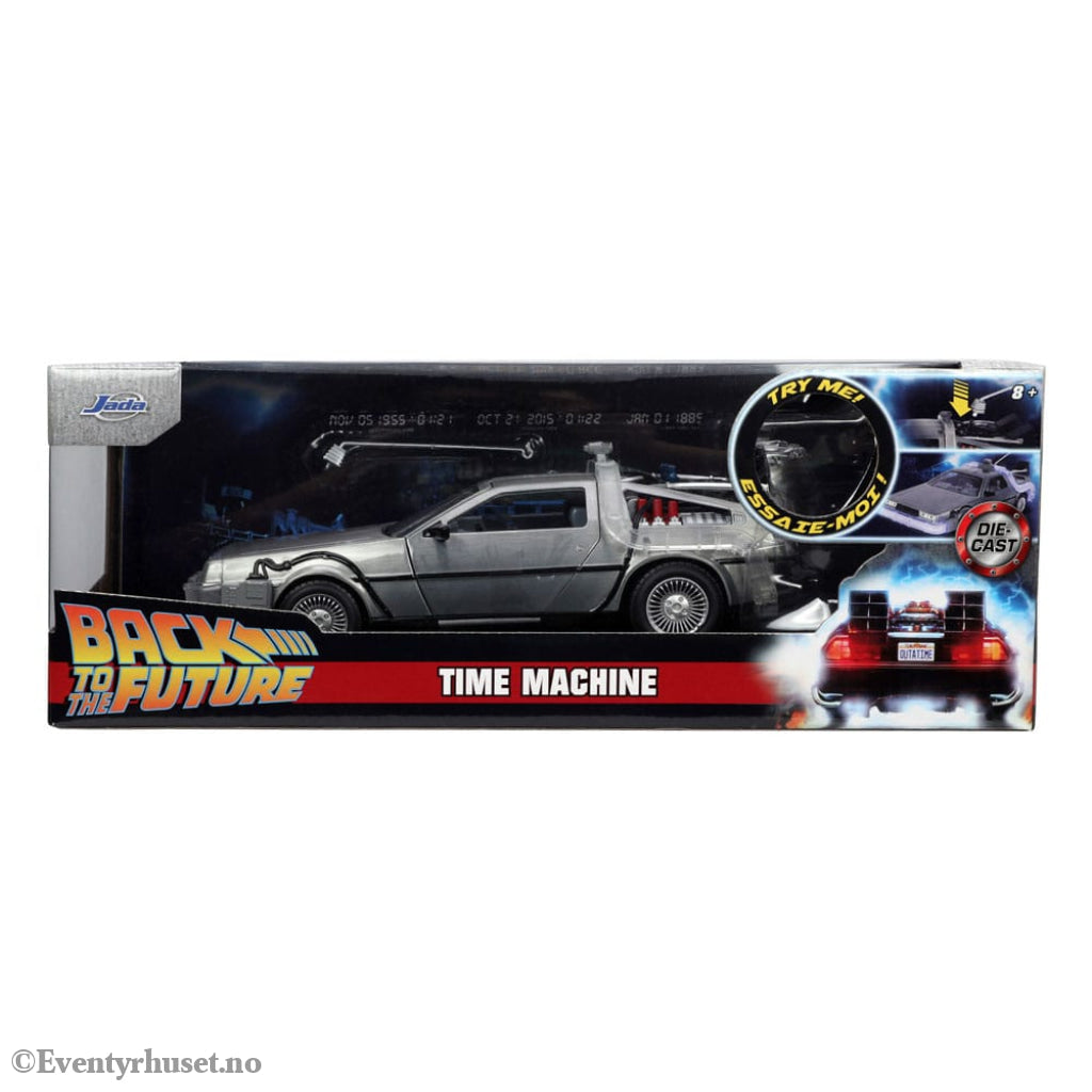 Back to the Future Diecast Model 1/24 Time Machine Model 1 Collectibles