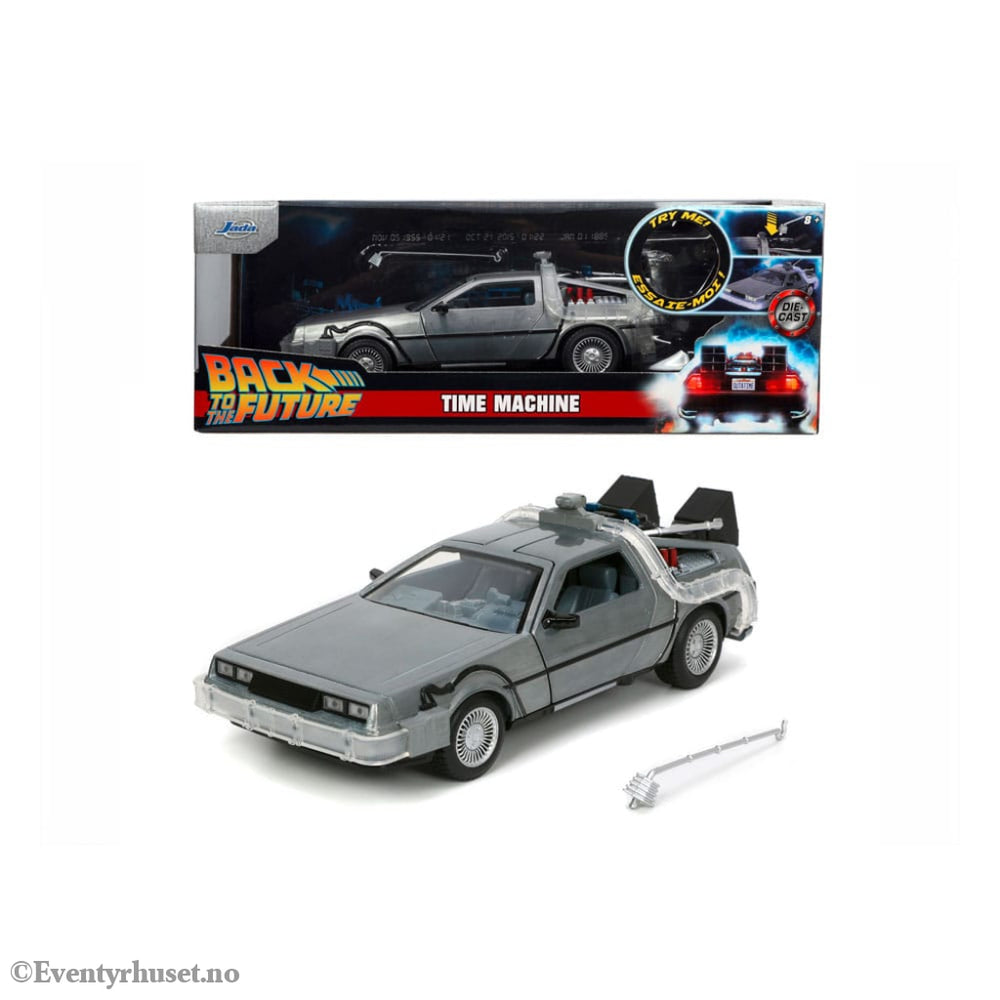 Back to the Future Diecast Model 1/24 Time Machine Model 1 Collectibles