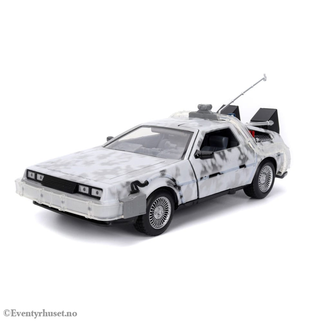 Back to the Future Diecast Model 1/24 Time Machine Frost Collectibles