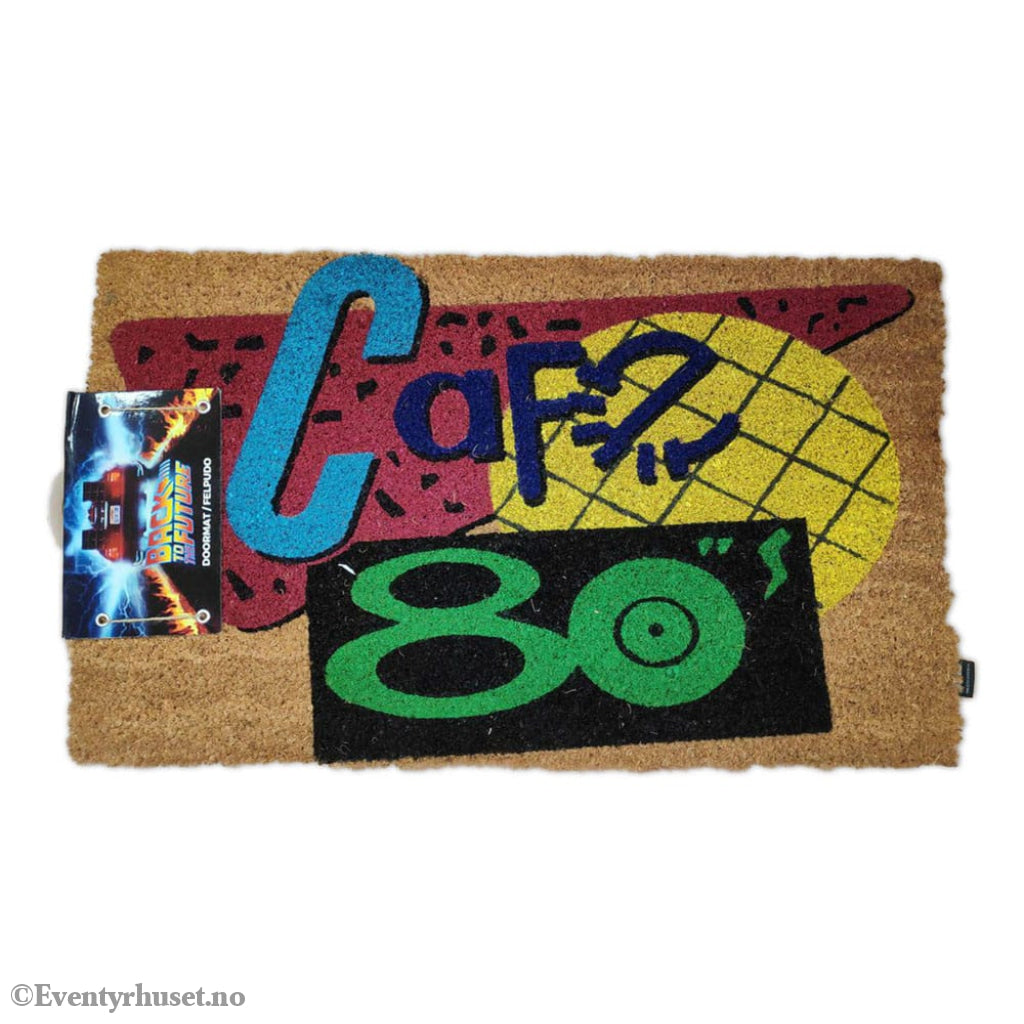 Back to the Future Doormat Cafe 80 40 x 60 cm Home & Gifts