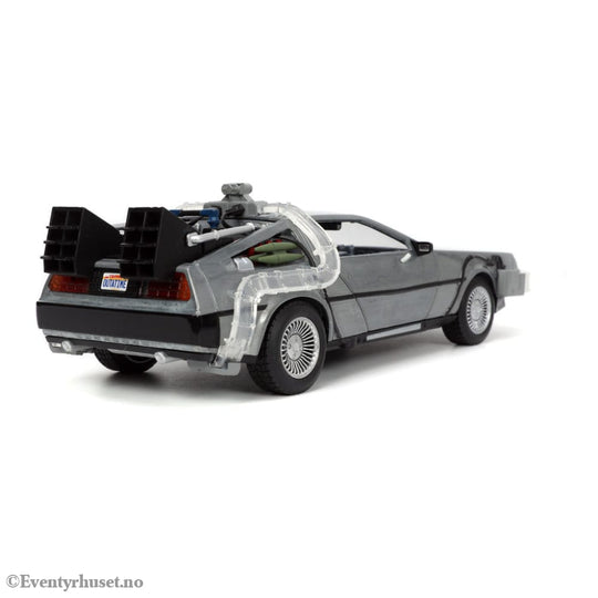 Back to the Future Hollywood Rides Diecast Model 1/24 Back to the Future 1 Time Machine Collectibles
