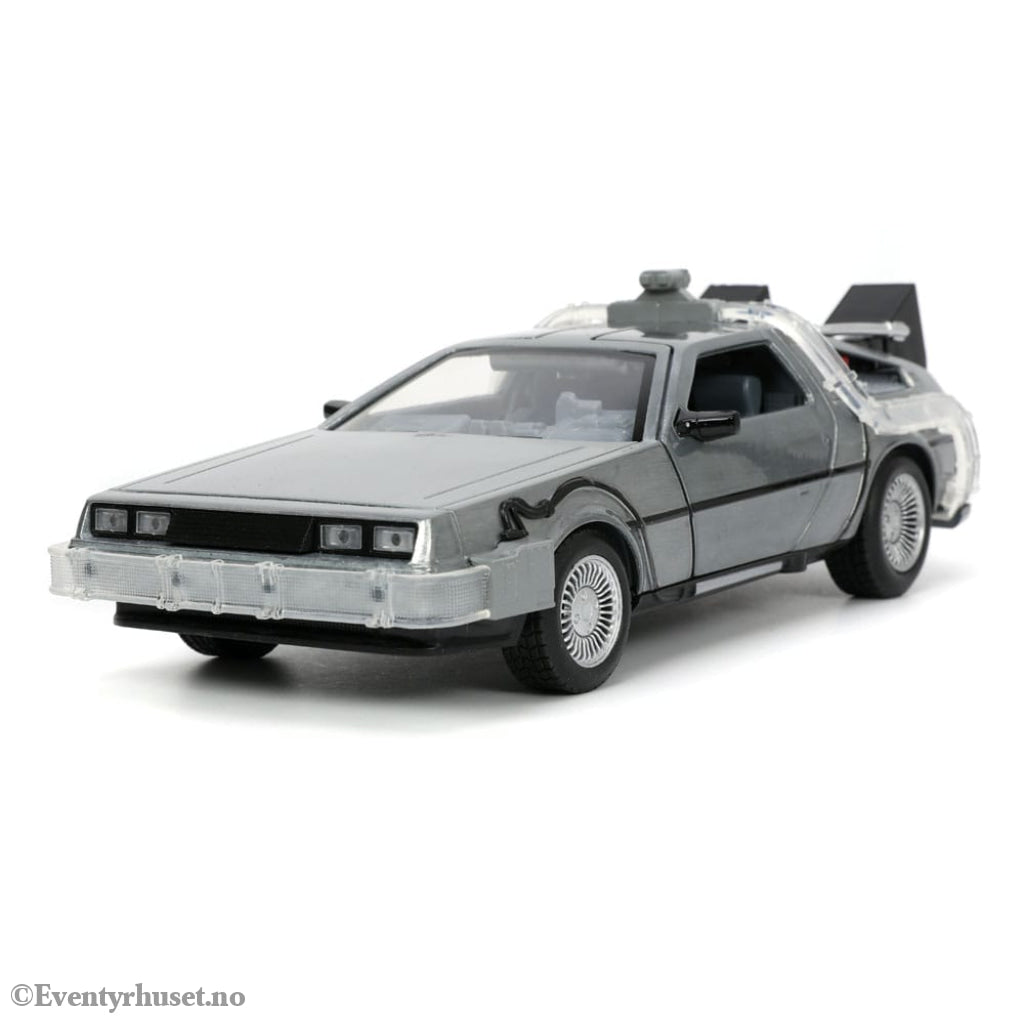 Back to the Future Hollywood Rides Diecast Model 1/24 Back to the Future 1 Time Machine Collectibles