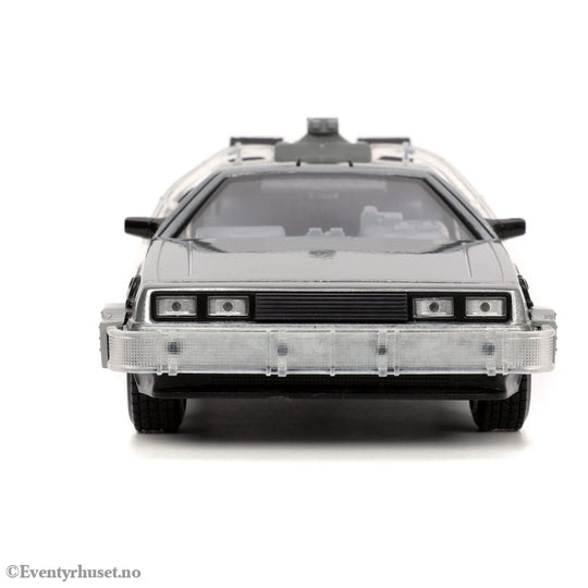 Back to the Future Hollywood Rides Diecast Model 1/24 Back to the Future 1 Time Machine Collectibles