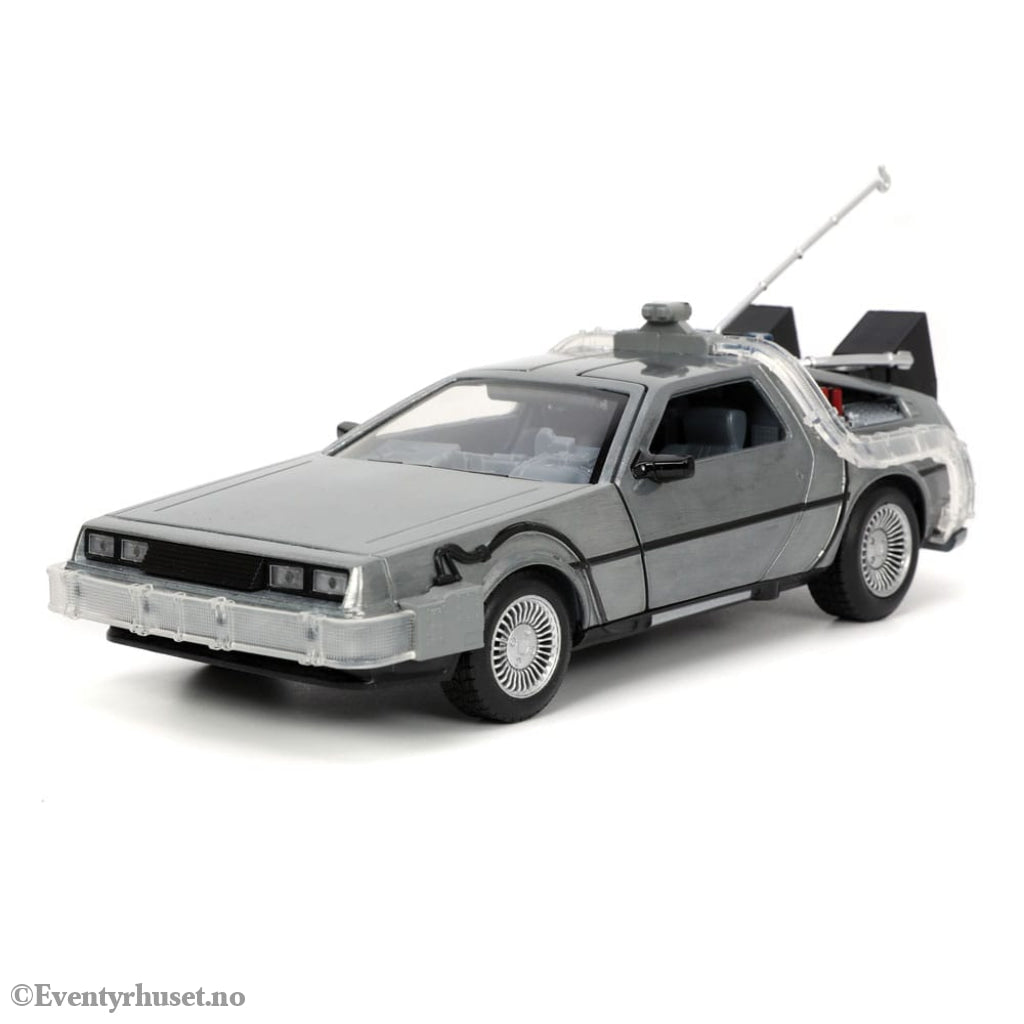 Back to the Future Hollywood Rides Diecast Model 1/24 Back to the Future 1 Time Machine Collectibles