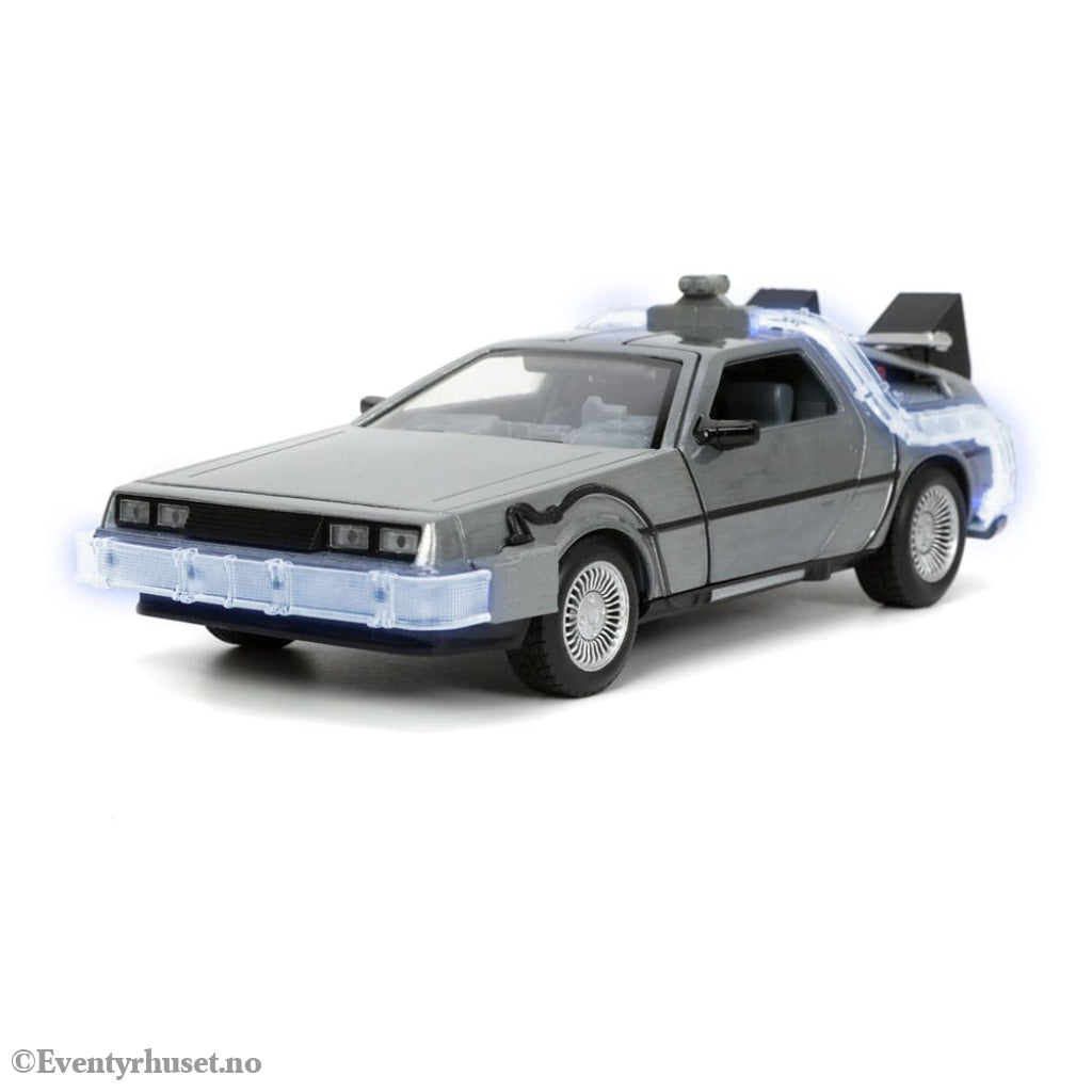 Back to the Future Hollywood Rides Diecast Model 1/24 Back to the Future 1 Time Machine Collectibles