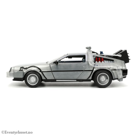 Back to the Future Hollywood Rides Diecast Model 1/24 Back to the Future 1 Time Machine Collectibles