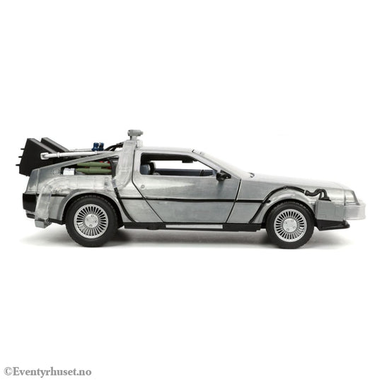 Back to the Future Hollywood Rides Diecast Model 1/24 Back to the Future 1 Time Machine Collectibles