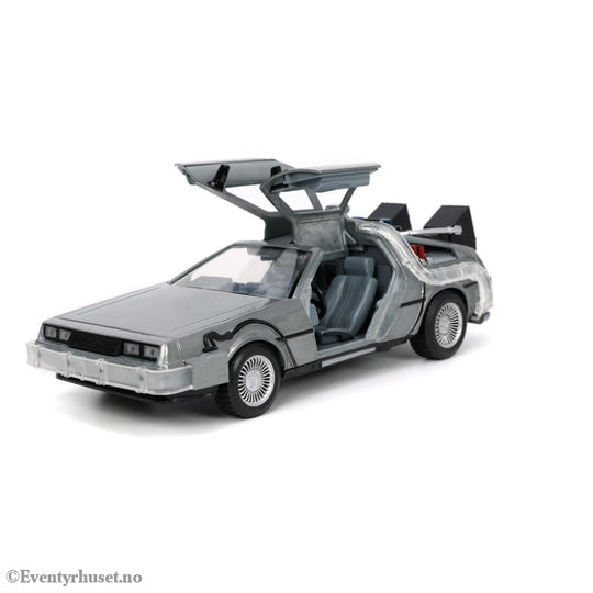Back to the Future Hollywood Rides Diecast Model 1/24 Back to the Future 1 Time Machine Collectibles