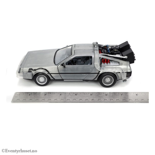 Back to the Future Hollywood Rides Diecast Model 1/24 Back to the Future 1 Time Machine Collectibles