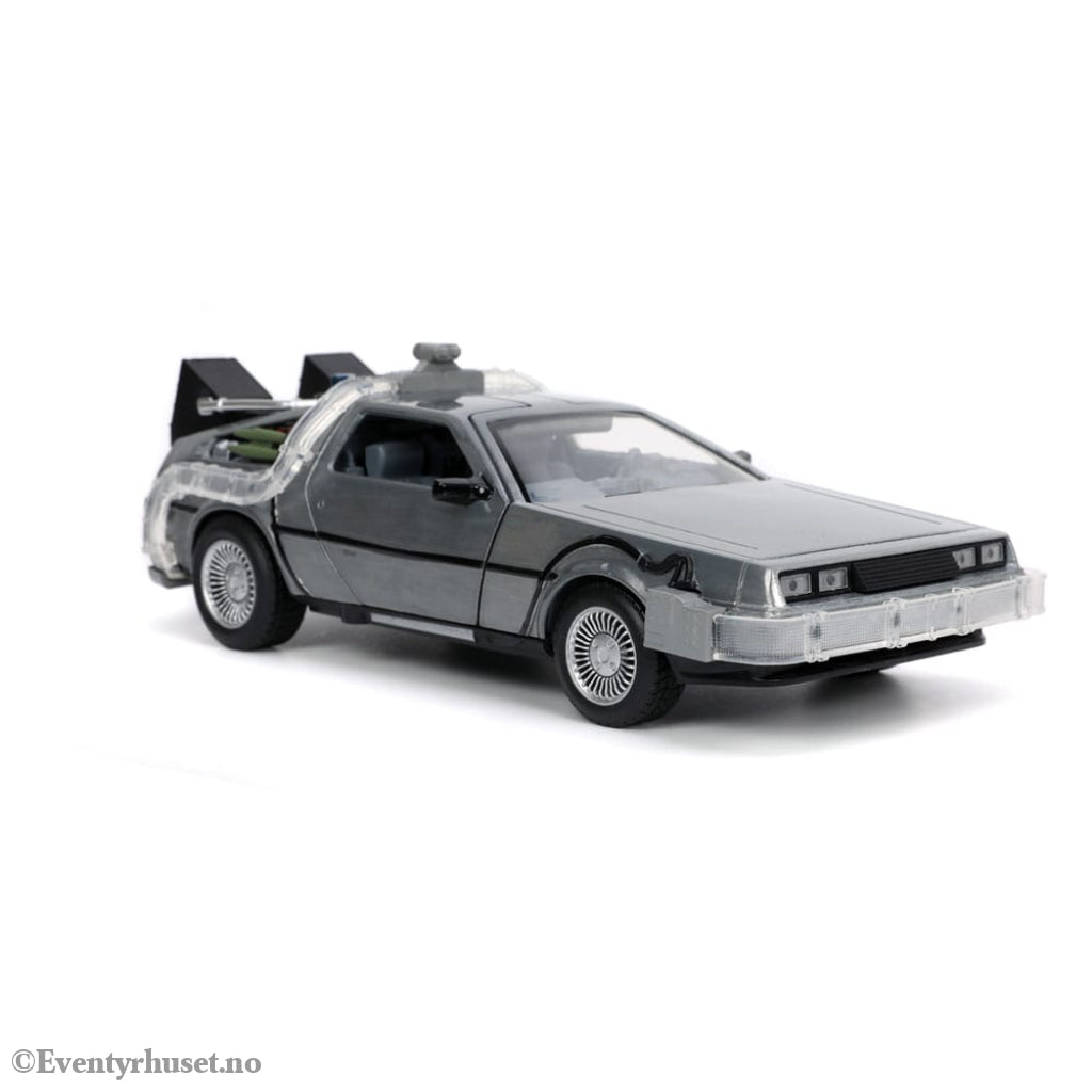 Back to the Future Hollywood Rides Diecast Model 1/24 Back to the Future 1 Time Machine Collectibles