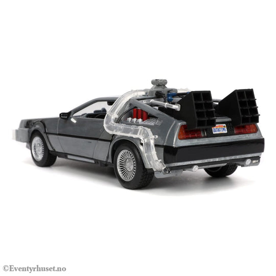Back to the Future Hollywood Rides Diecast Model 1/24 Back to the Future 1 Time Machine Collectibles