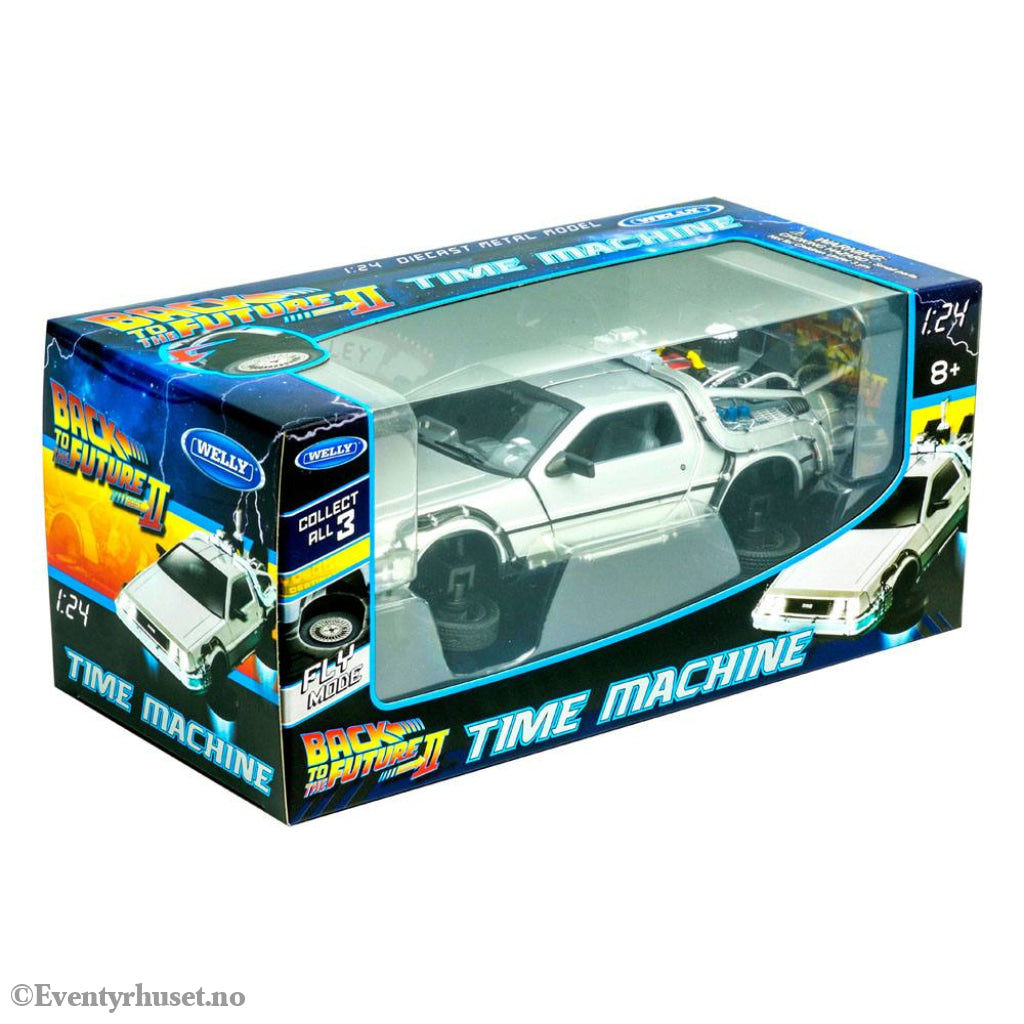 Back to the Future II Diecast Model 1/24 ´81 DeLorean LK Coupe Fly Wheel Collectibles