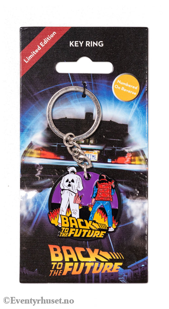 Back to the Future Metal Keychain Marty & Doc Fashion & Accessories