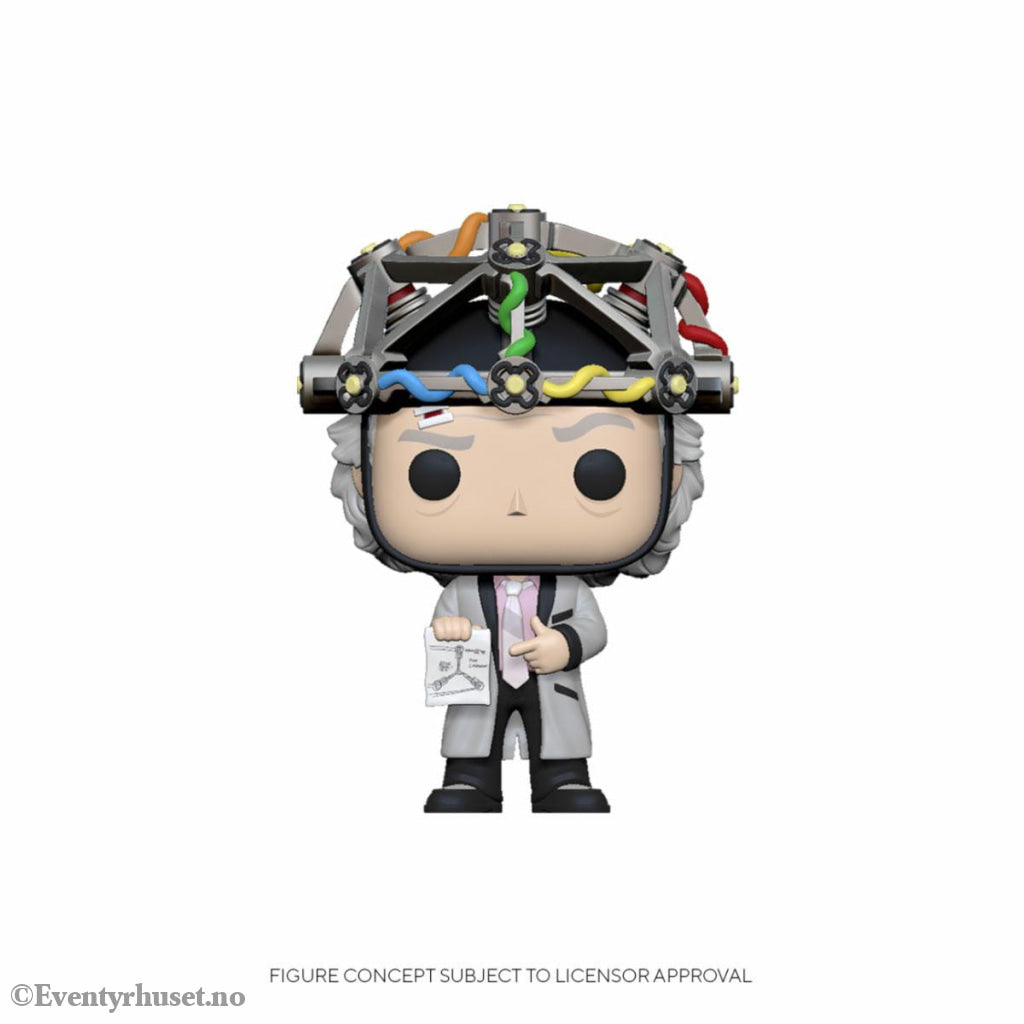 Back to the Future POP! Vinyl Figure Doc w/Helmet 9 cm Collectibles
