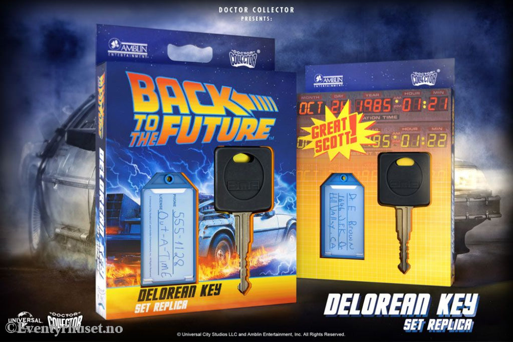 Back To The Future Replica 1/1 DeLorean Key Collectibles