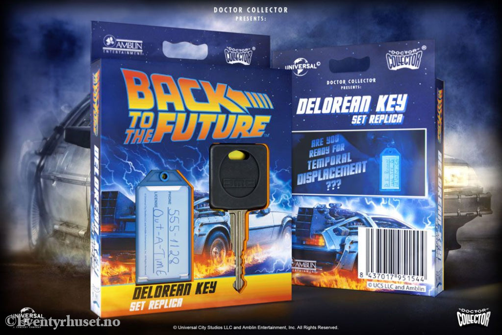 Back To The Future Replica 1/1 DeLorean Key Collectibles