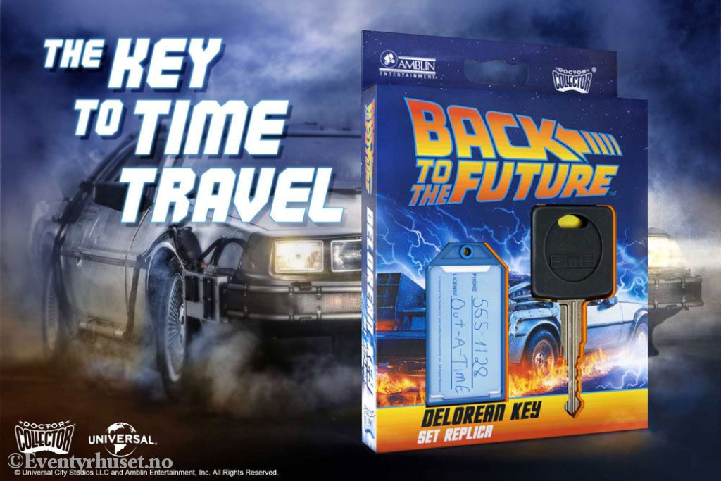 Back To The Future Replica 1/1 DeLorean Key Collectibles